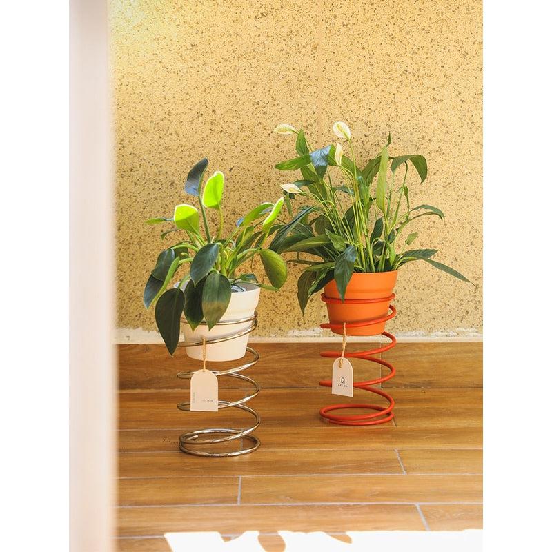 Flower Pot Holder | Art for Balcony, Shelves & More | Decorative Stand | Various Color Choices